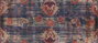 Conceptum Alfombra Dark Blue AL 111 de Poliéster, Suave y Lavable a Máquina, 150 x 230 cm